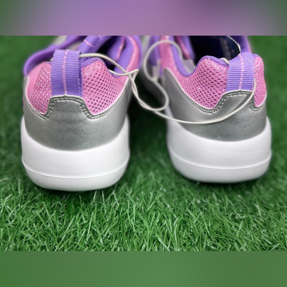 S Sport By Skechers POPS Girls' Denise Colorblock Sneakers - Size 1 - Picture 3 of 7
